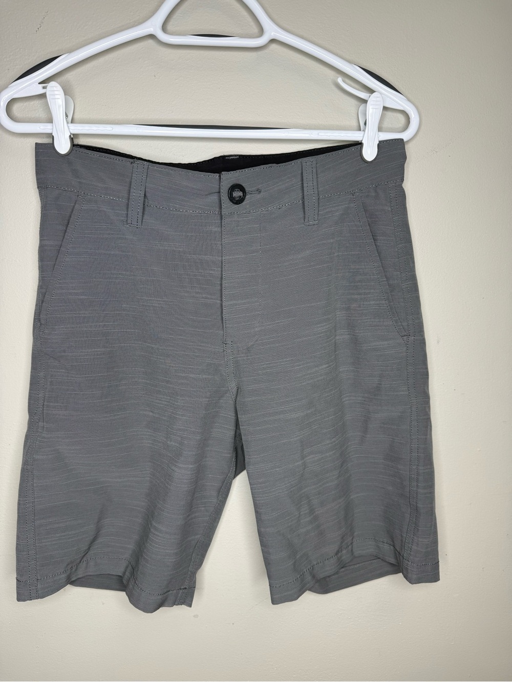 Men's 360 Surf Gray Hybrid Board Shorts Size 28